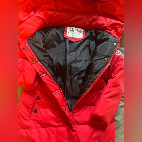 Red winter jacket - Picture 6 of 7
